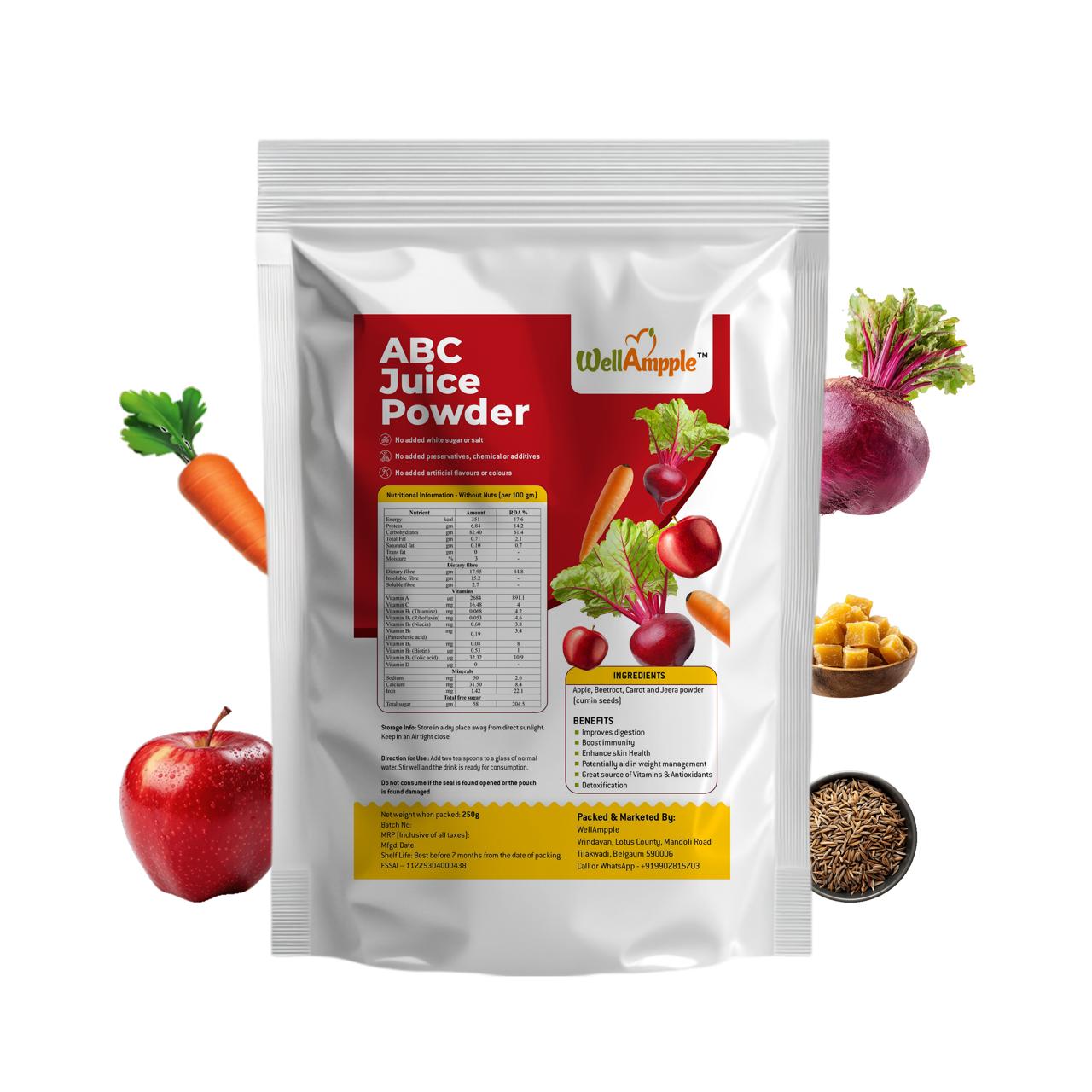 Well Ample ABC Juice Powder/200gm