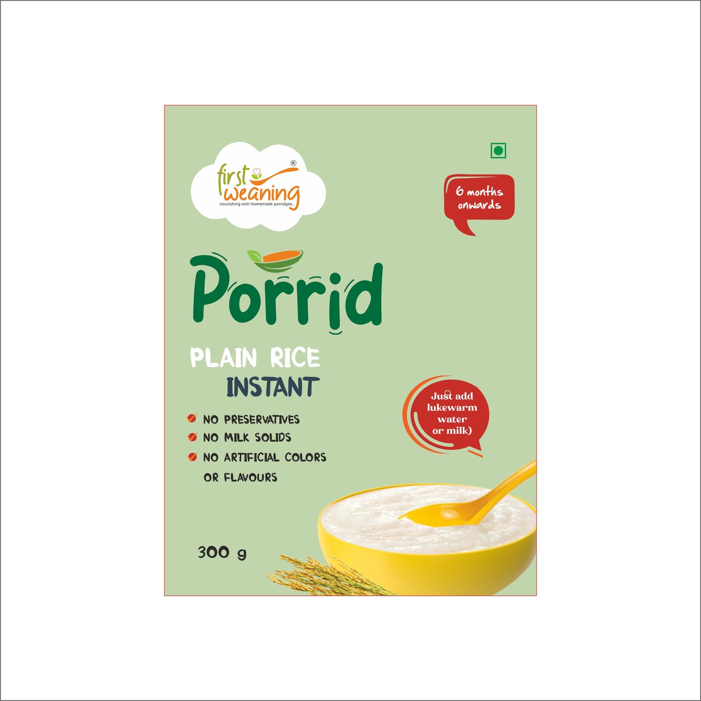 Instant Plain Rice | Quick, Easy & Ready to Eat | Gluten free No Added sugar/flavours 300gm