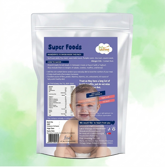 First Weaning 6 in 1 Roasted Seeds Mix 200 g
