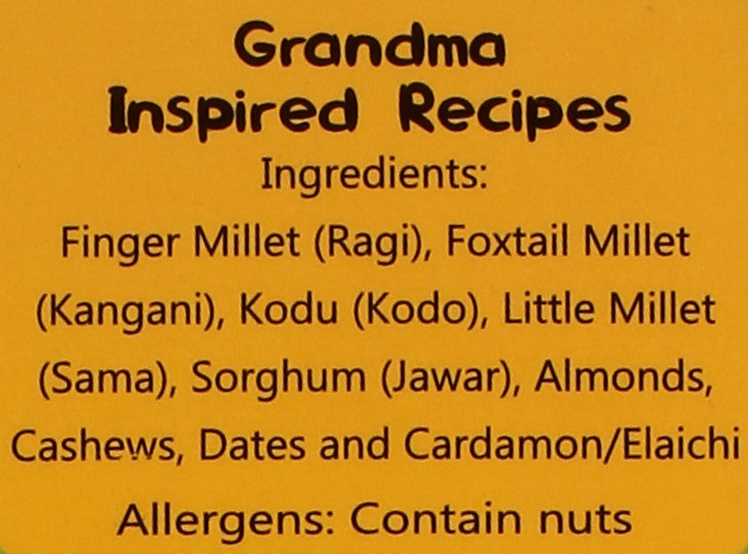 First Weaning -Cereal  with Multi Millets (Sathu Maavu) for 12+ months 300gms