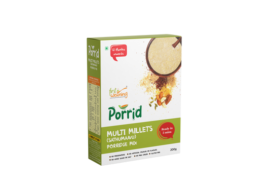 First Weaning -Cereal  with Multi Millets (Sathu Maavu) for 12+ months 300gms