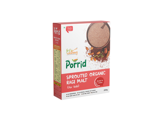 First Weaning - Kids Sprouted Ragi-7+ months -200gm package